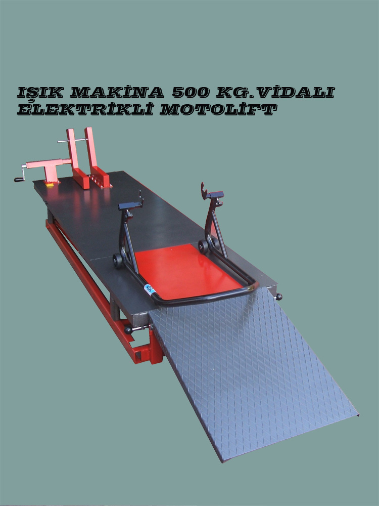 500KG.VİDALI ELEKTRİKLİ MOTOLİFT